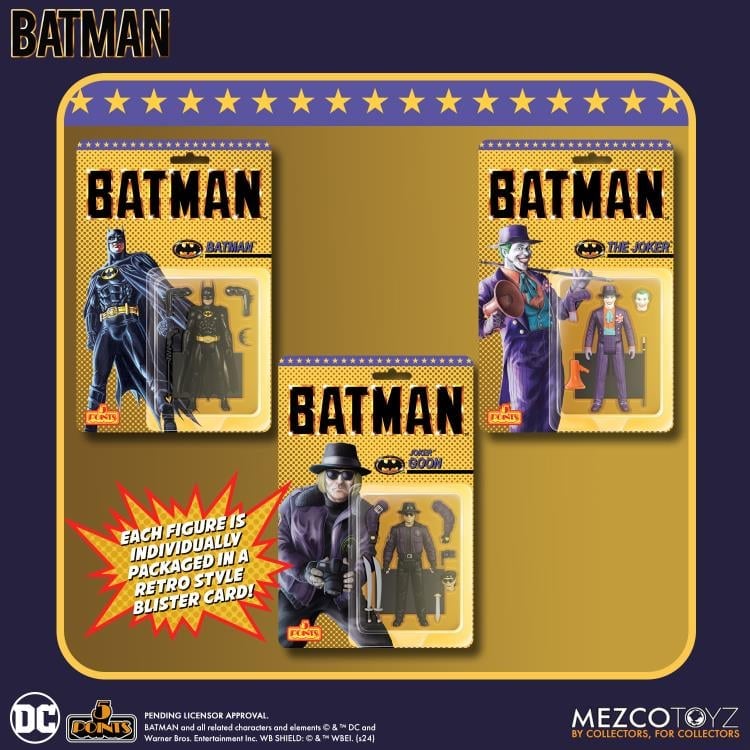 Batman (1989) 5 Points Set of 3 Action Figures Gallery Image 13