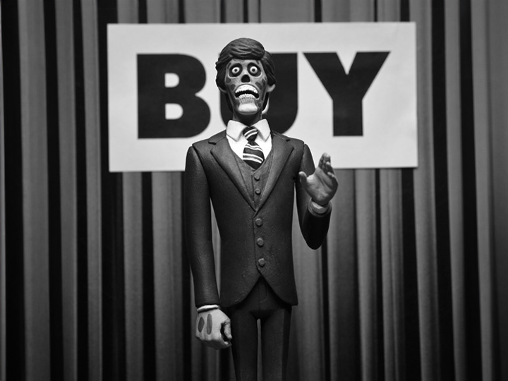 They Live Toony Terrors Alien (Silver Screen Edition) Gallery Image 1