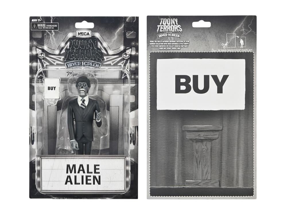 They Live Toony Terrors Alien (Silver Screen Edition) Gallery Image 6