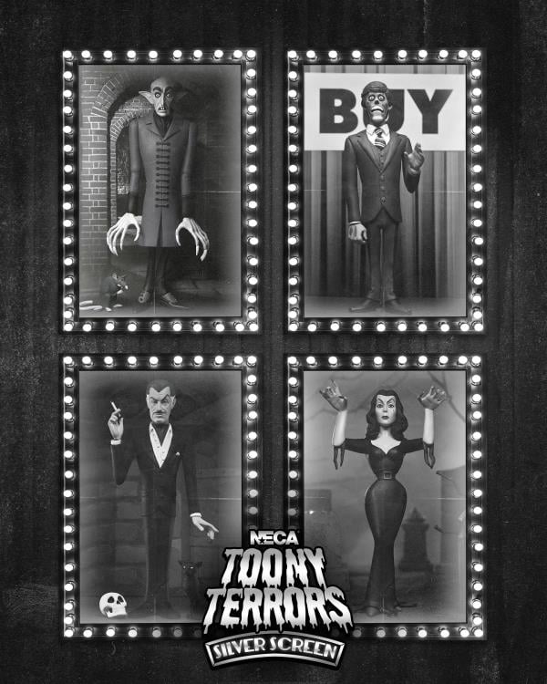 Toony Terrors Silver Screen Edition Set of 4 Figures Gallery Image 3