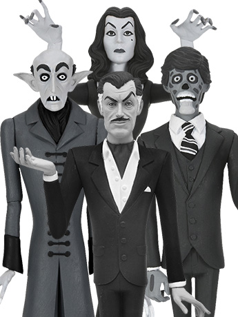 Toony Terrors Silver Screen Edition Set of 4 Figures Gallery Image 2