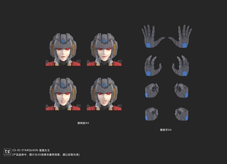 CS-03 Starqueen Action Figure