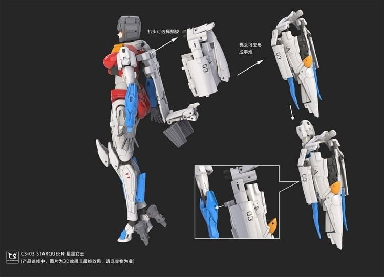 CS-03 Starqueen Action Figure