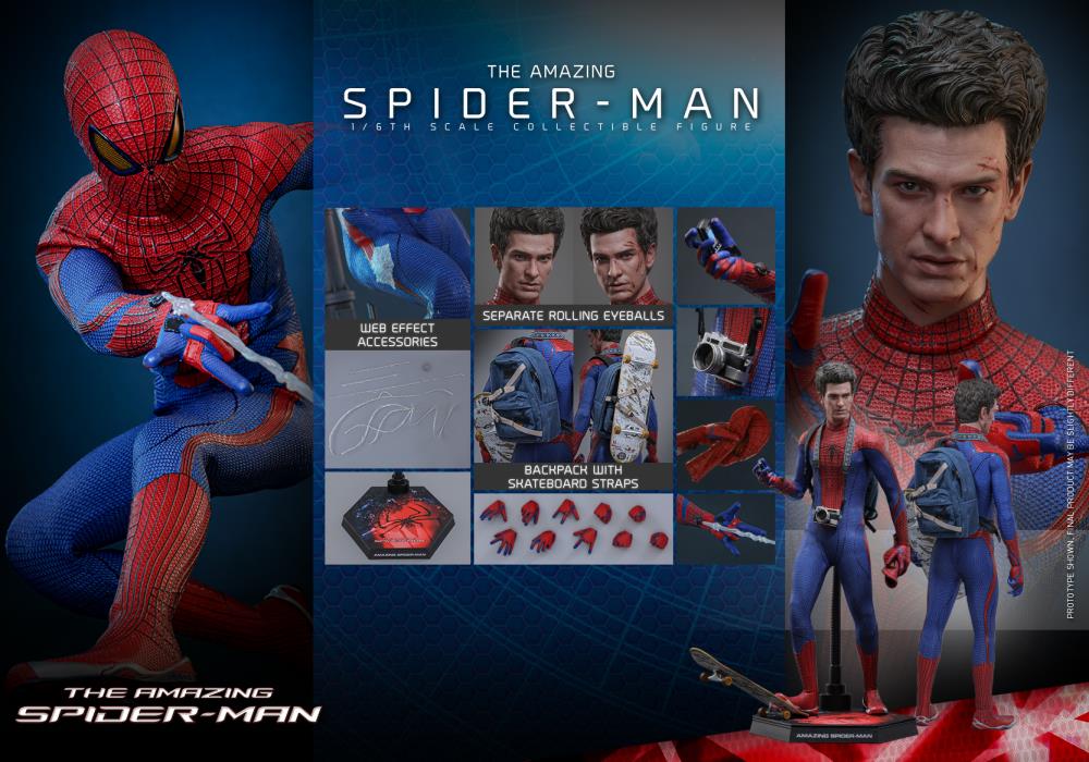 The Amazing Spider-Man MMS771 Spider-Man 1/6th Scale Collectible Figure Gallery Image 19