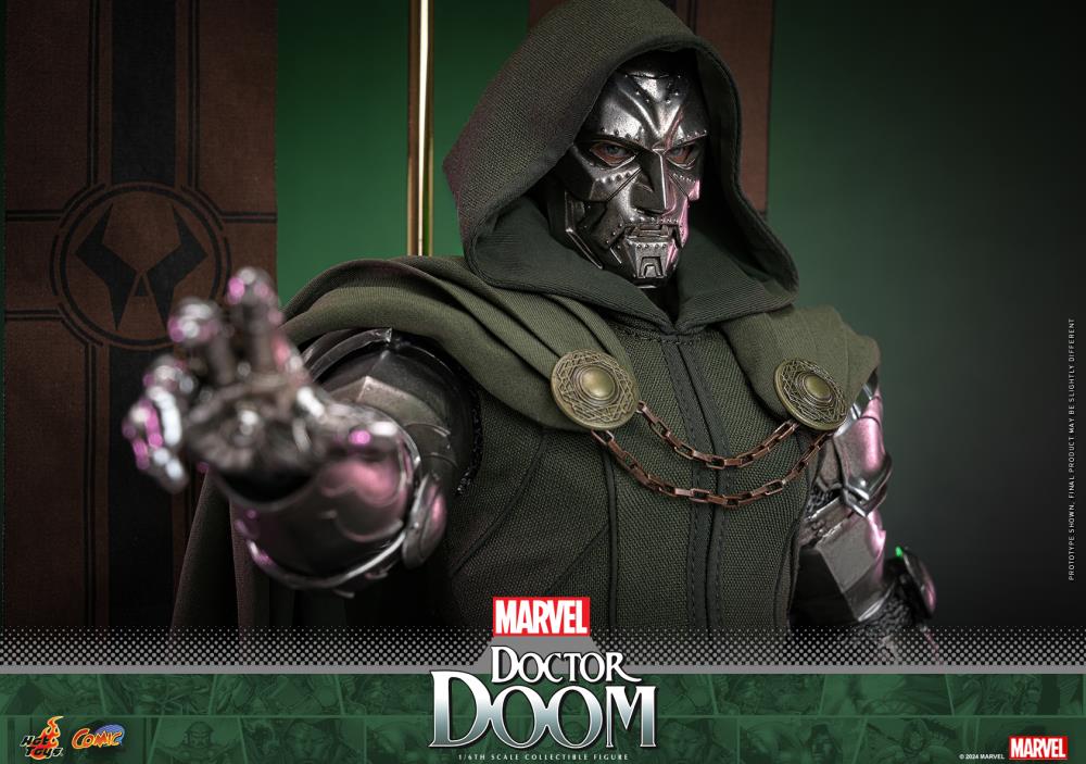 Marvel Comics CMS022 Doctor Doom 1/6 Scale Collectible Figure Gallery Image 8