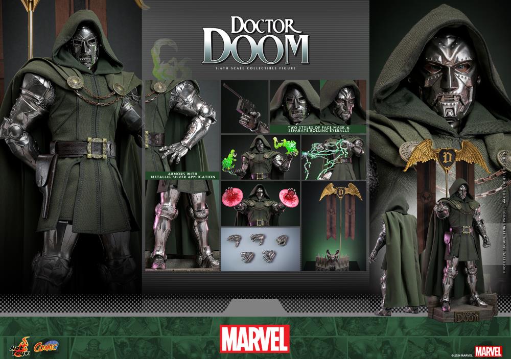 Marvel Comics CMS022 Doctor Doom 1/6 Scale Collectible Figure