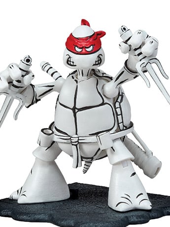 Teenage Mutant Ninja Turtles 40th Anniversary PX Previews Black