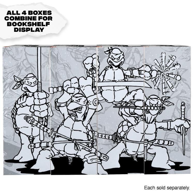 Teenage Mutant Ninja Turtles 40th Anniversary PX Previews Black & White Original Sketch Raphael Exclusive Figure Gallery Image 10