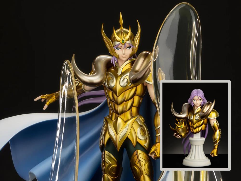 Saint Seiya Aries Mu Crystal Wall 1/6 Scale Limited Edition Statue