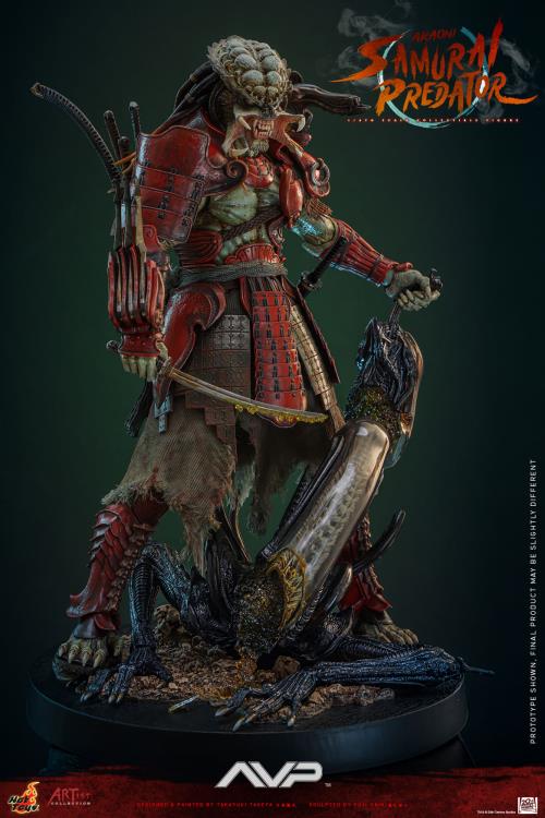 Alien vs. Predator AC06 Akaoni Samurai Predator 1/6th Scale Collectible Figure Gallery Image 11