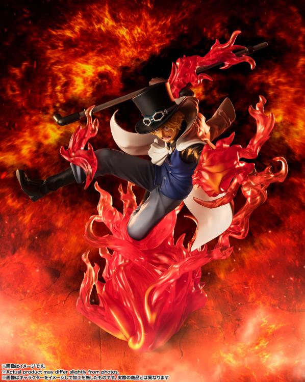 One Piece FiguartsZERO Extra Battle Sabo (Fire Fist Rook Check) Gallery Image 8