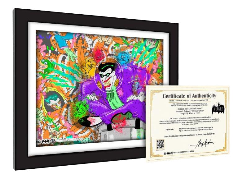 Batman: The Animated Series Pop Art Animation Cel Artist Edition