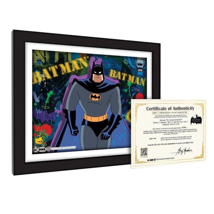 Batman: The Animated Series Pop Art Animation Cel Artist Edition Batman (The Cat and The Claw Part 1) Gallery Image 7