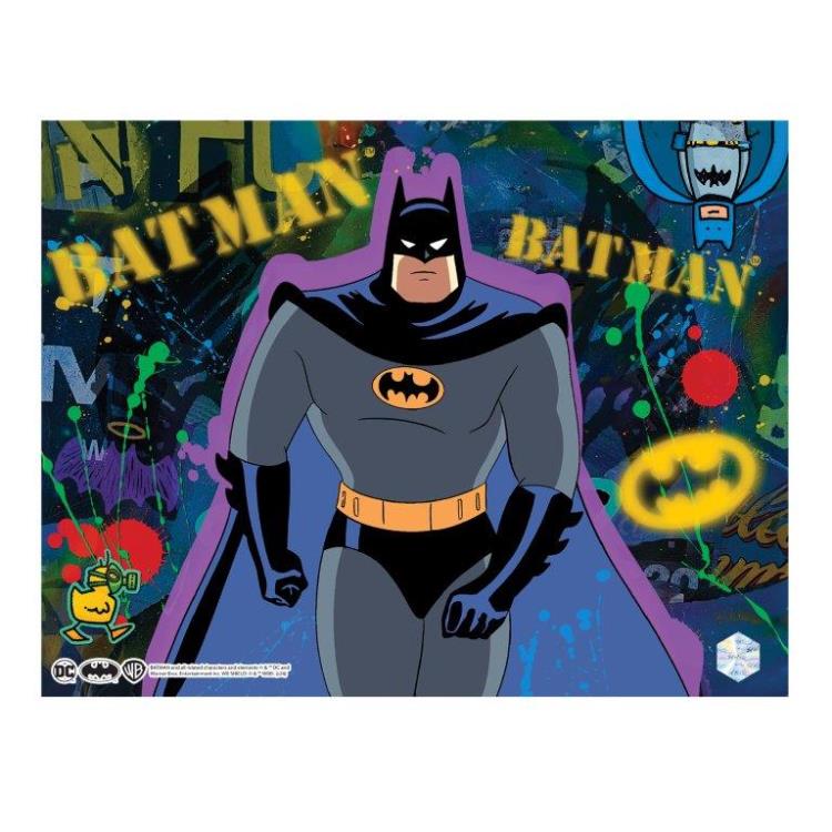 Batman: The Animated Series Pop Art Animation Cel Artist Edition Batman (The Cat and The Claw Part 1) Gallery Image 5