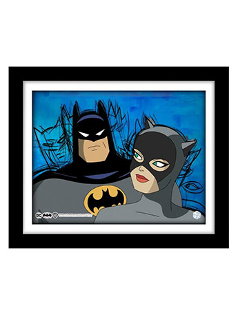 Batman: The Animated Series Pop Art Animation Cel Artist Edition Batman and Catwoman (The Cat and the Claw Part 1) Gallery Image 2
