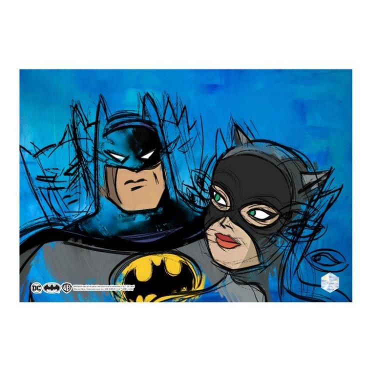 Batman: The Animated Series Pop Art Animation Cel Artist Edition Batman and Catwoman (The Cat and the Claw Part 1) Gallery Image 6