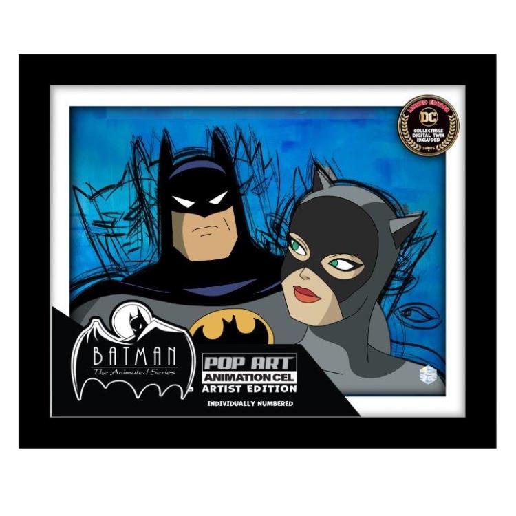 Batman: The Animated Series Pop Art Animation Cel Artist Edition Batman and Catwoman (The Cat and the Claw Part 1) Gallery Image 3