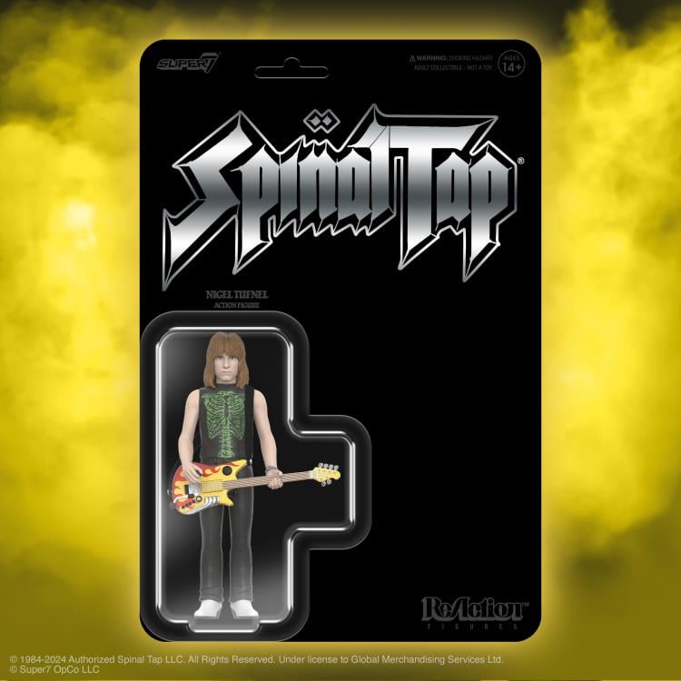 Spinal Tap ReAction Nigel Tufnel Action Figure Gallery Image 6