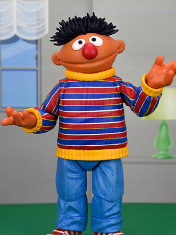 Sesame Street Ultimate Ernie Action Figure Gallery Image 2
