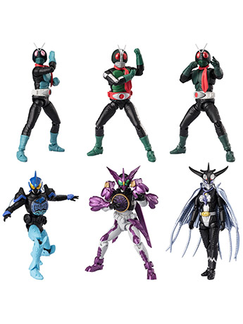 Kamen Rider Shodo-XX Set 10 Box of 10 Random Figures