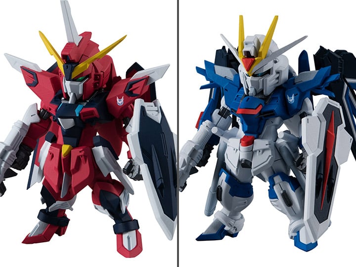 Mobile Suit Gundam SEED Freedom FW Gundam Converge Rising Freedom Gundam and Immortal Justice Gundam Set Gallery Image 1
