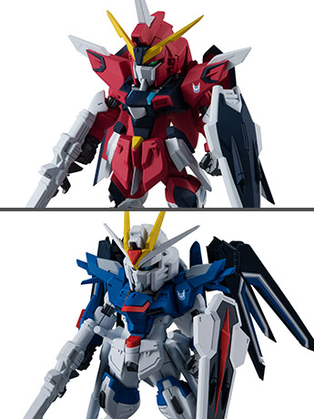 Mobile Suit Gundam SEED Freedom FW Gundam Converge Rising Freedom Gundam and Immortal Justice Gundam Set Gallery Image 2