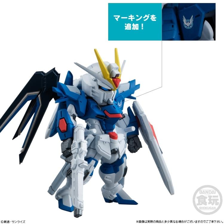 Mobile Suit Gundam SEED Freedom FW Gundam Converge Rising Freedom Gundam and Immortal Justice Gundam Set Gallery Image 9