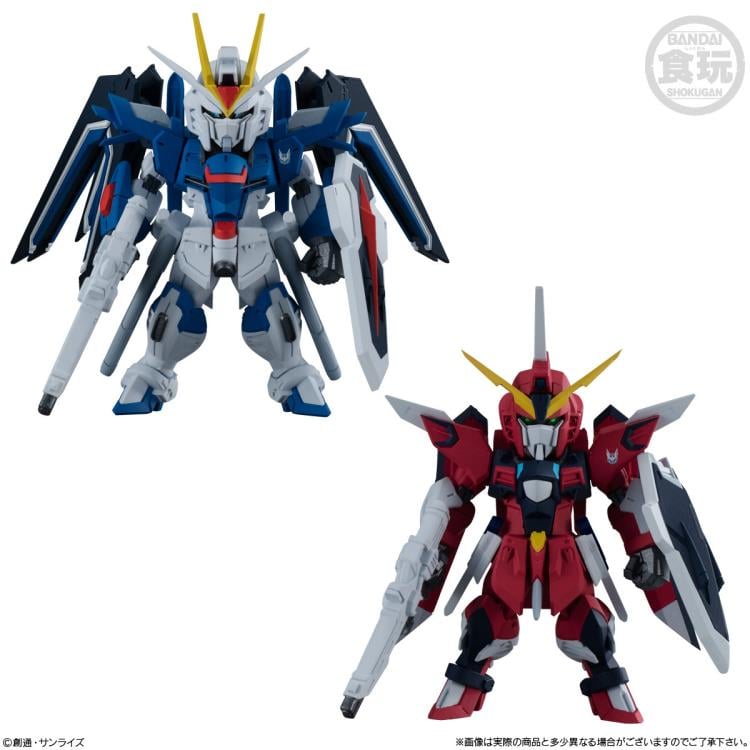 Mobile Suit Gundam SEED Freedom FW Gundam Converge Rising Freedom Gundam and Immortal Justice Gundam Set Gallery Image 3