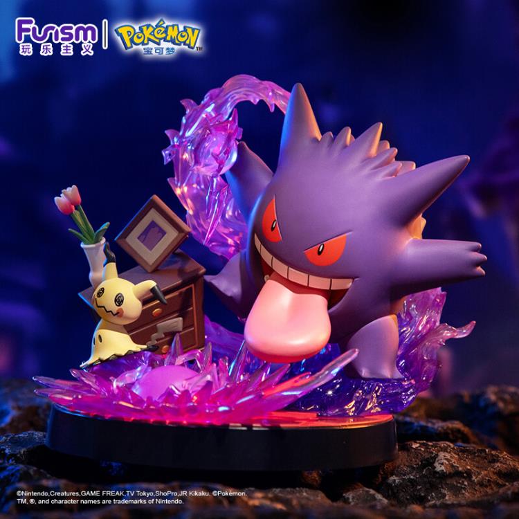 Pokemon Partner Series Gengar & Mimikyu Figure