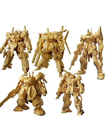 Mobile Suit Gundam Artifact 5 Complete Set of 10 Exclusive Model Kits