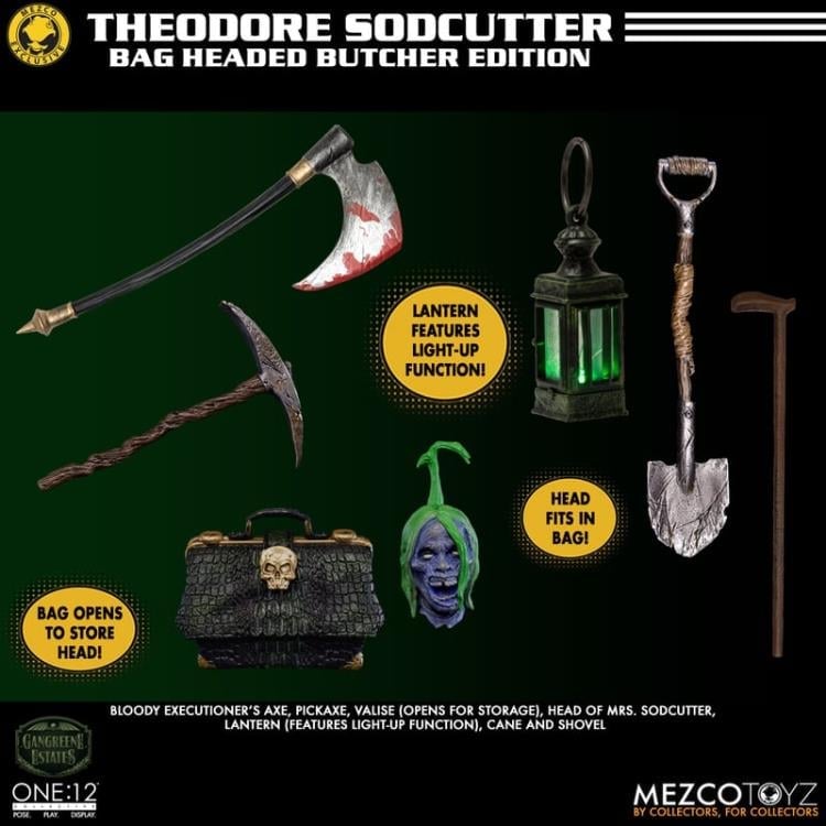 Gangreene Estates One:12 Collective Theodore Sodcutter (Bag Headed Butcher Ver.) Exclusive Gallery Image 25