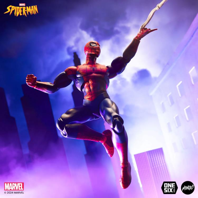 Spider-Man: The Animated Series Spider-Man 1/6 Scale Figure Gallery Image 7