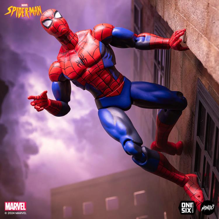 Spider-Man: The Animated Series Spider-Man 1/6 Scale Figure Gallery Image 8
