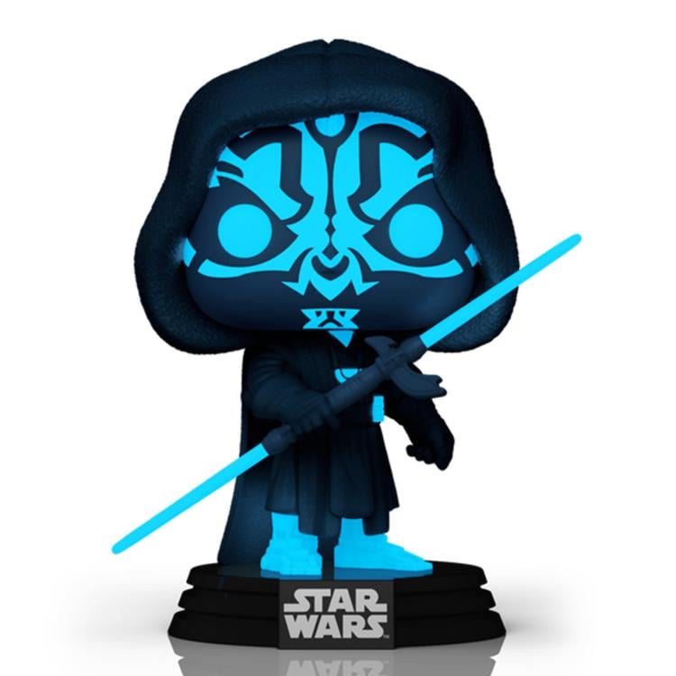 Pop! Star Wars: Dark Side - Specialty Series Darth Maul (Hologram) (Glow-in-the-Dark) Gallery Image 5