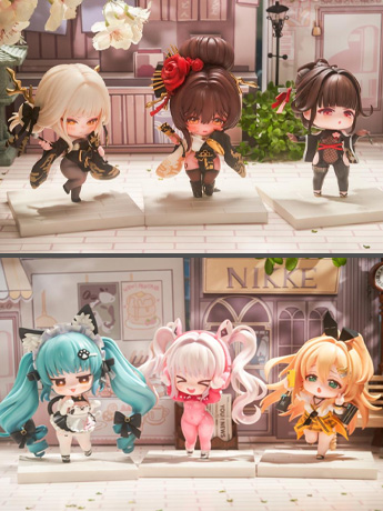Goddess of Victory: Nikke SAC Series Set of 6 Chibi Figures Gallery Image 2