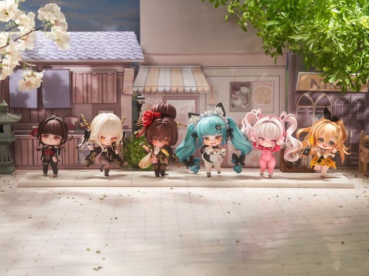 Goddess of Victory: Nikke SAC Series Set of 6 Chibi Figures Gallery Image 1