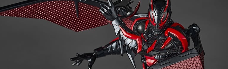 Image of Batman Beyond Amazing Yamaguchi Revoltech NR066 Batman Action Figure