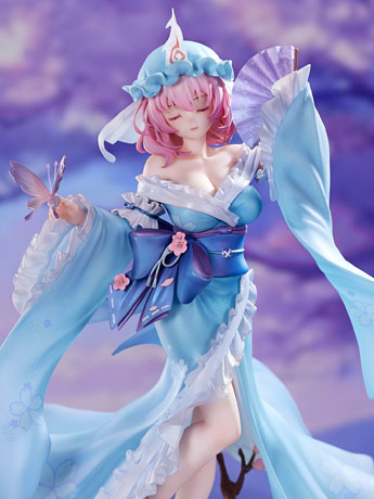 Touhou Project Ghost From the Calamitous Nirvana Yuyuko Saigyouji (Deluxe Edition) 1/6 Scale Figure Gallery Image 2