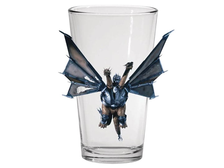 Toho Toon Tumblers Mecha Ghidorah Pint Glass Gallery Image 1