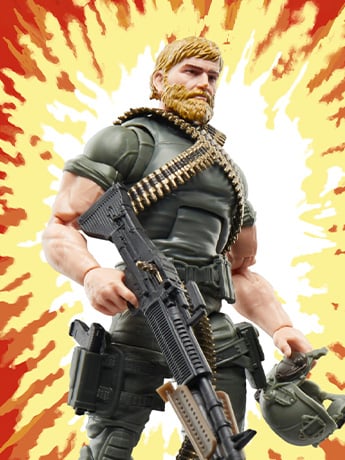 G.I. Joe Classified Series Retro Collection Rock 'n Roll Action Figure Gallery Image 2