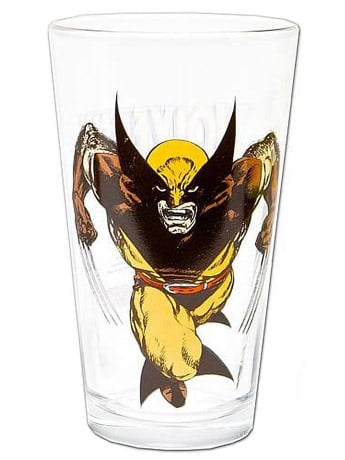 Marvel Comics Toon Tumblers Wolverine Pint Glass Gallery Image 2