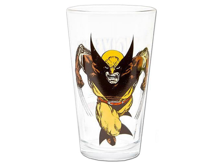 Marvel Comics Toon Tumblers Wolverine Pint Glass Gallery Image 1
