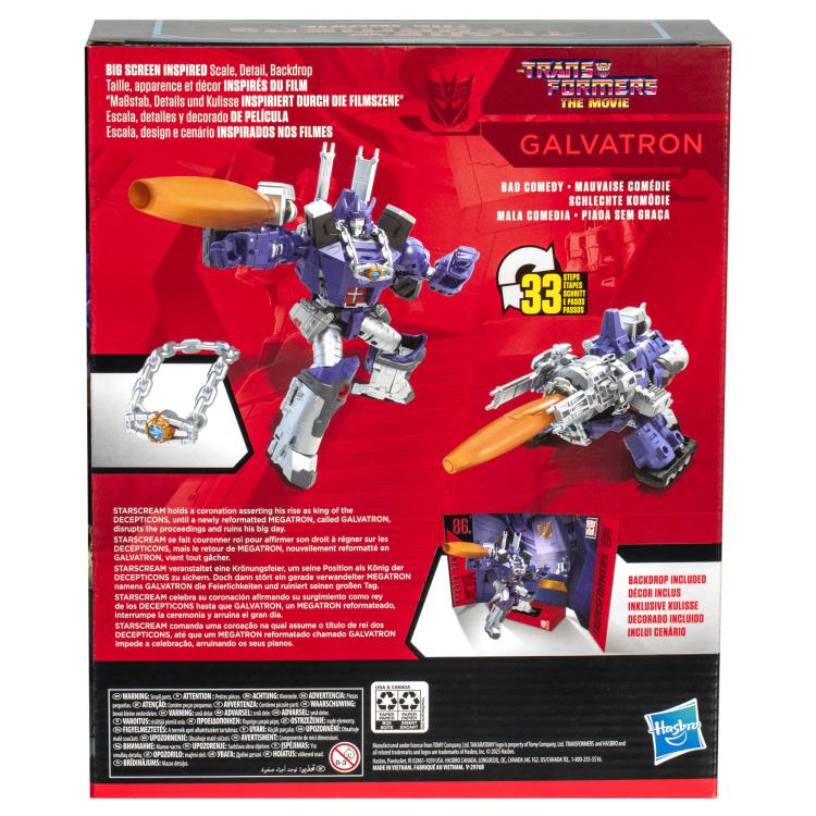 The Transformers: The Movie Studio Series 86-31 Leader Class Galvatron Gallery Image 7