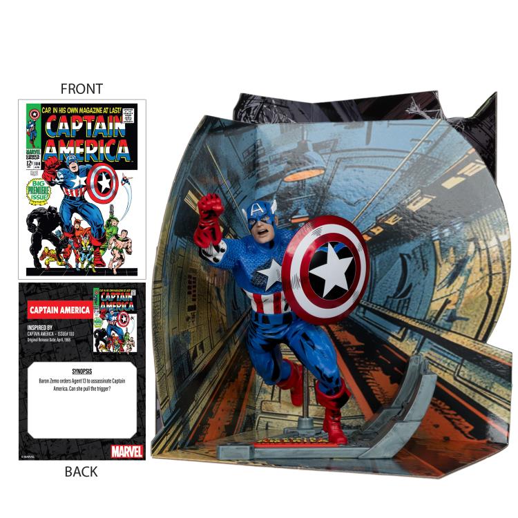Marvel Comics Captain America (Captain America #100) 1/10 Scale Figure Gallery Image 6