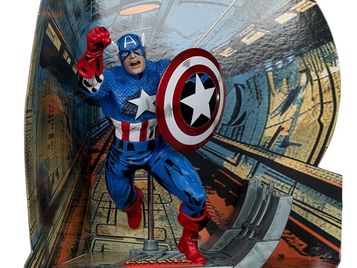 Marvel Comics Captain America (Captain America #100) 1/10 Scale Figure Gallery Image 1