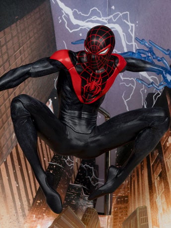 Marvel Comics Spider-Man (Miles Morales: Spider-Man #1) 1/10 Scale Figure Gallery Image 2
