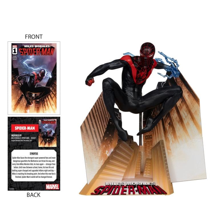 Marvel Comics Spider-Man (Miles Morales: Spider-Man #1) 1/10 Scale Figure Gallery Image 6