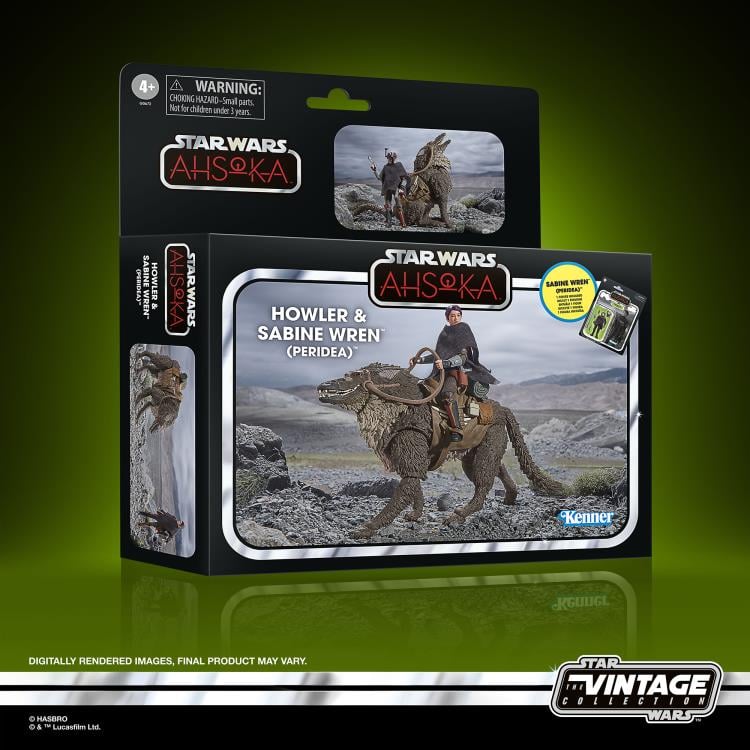Star Wars: The Vintage Collection Sabine Wren and Howler (Peridea) Action Figure Set Gallery Image 16