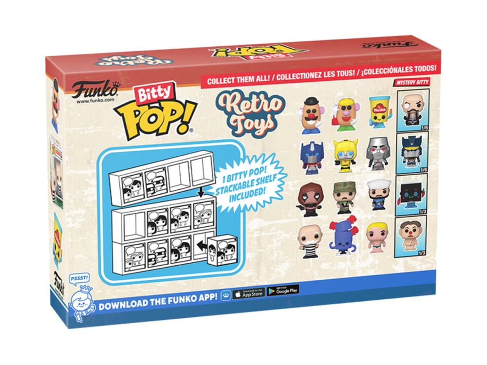 Retro Toys Bitty Pop! G.I. Joe Four-Pack Gallery Image 3