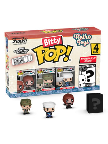 Retro Toys Bitty Pop! G.I. Joe Four-Pack Gallery Image 2